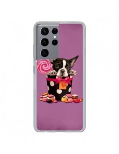 Coque Samsung Galaxy S21 Ultra et S30 Ultra Chien Dog...