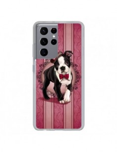 Coque Samsung Galaxy S21 Ultra et S30 Ultra Chien Dog...
