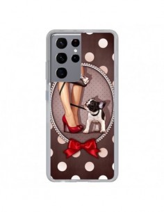 Coque Samsung Galaxy S21 Ultra et S30 Ultra Lady Jambes...