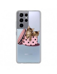 Coque Samsung Galaxy S21 Ultra et S30 Ultra Chaton Chat...