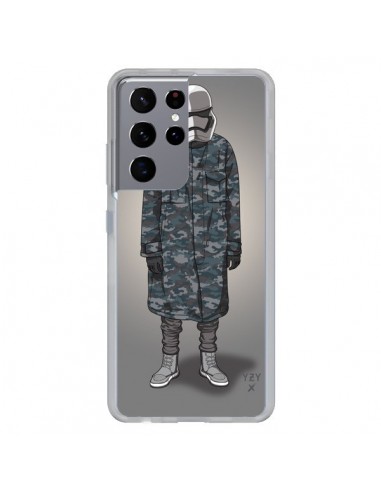 Coque Samsung Galaxy S21 Ultra et S30 Ultra White Trooper Soldat Yeezy - Mikadololo