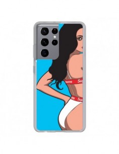 Coque Samsung Galaxy S21 Ultra et S30 Ultra Pop Art Femme...
