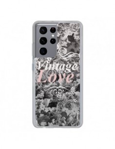 Coque Samsung Galaxy S21 Ultra et S30 Ultra Vintage Love...
