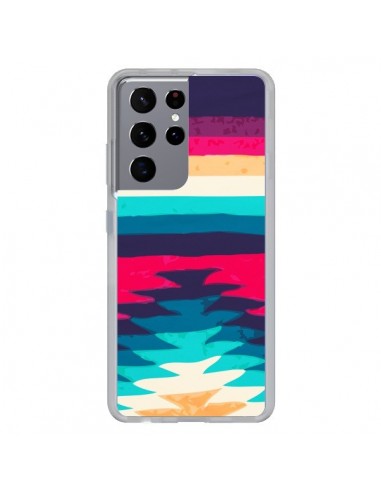 Coque Samsung Galaxy S21 Ultra et S30 Ultra Surf Azteque - Monica Martinez