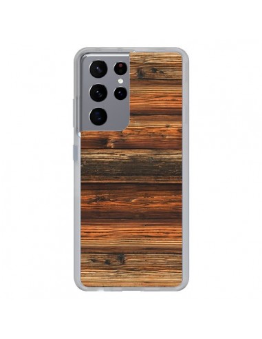 Coque Samsung Galaxy S21 Ultra et S30 Ultra Style Bois Buena Madera - Maximilian San