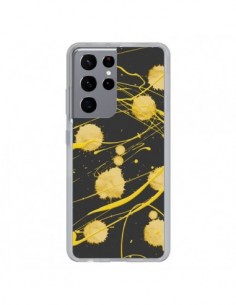 Coque Samsung Galaxy S21 Ultra et S30 Ultra Gold Splash...