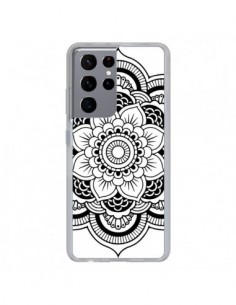 Coque Samsung Galaxy S21 Ultra et S30 Ultra Mandala Noir...