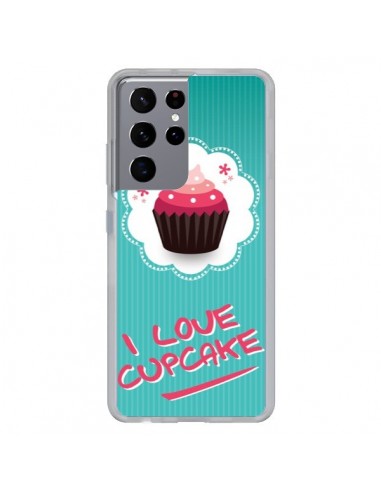 Coque Samsung Galaxy S21 Ultra et S30 Ultra Love Cupcake - Nico