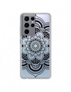 Coque Samsung Galaxy S21 Ultra et S30 Ultra Mandala Noir...