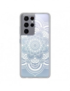 Coque Samsung Galaxy S21 Ultra et S30 Ultra Mandala Blanc...
