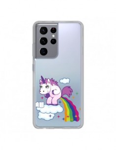 Coque Samsung Galaxy S21 Ultra et S30 Ultra Licorne Caca...