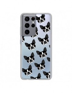 Coque Samsung Galaxy S21 Ultra et S30 Ultra Chiens Boston...