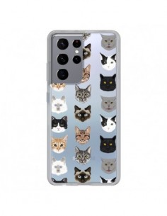 Coque Samsung Galaxy S21 Ultra et S30 Ultra Chats...