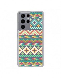 Coque Samsung Galaxy S21 Ultra et S30 Ultra Azteque...