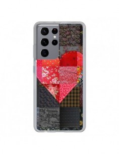 Coque Samsung Galaxy S21 Ultra et S30 Ultra Coeur Heart...