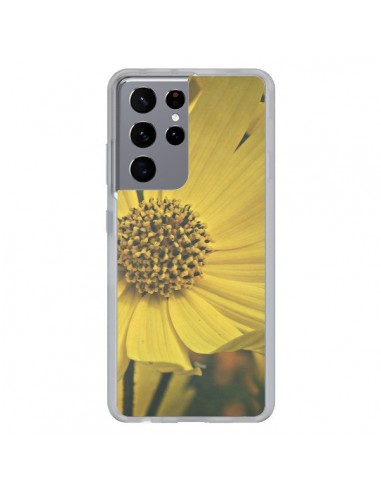 Coque Samsung Galaxy S21 Ultra et S30 Ultra Tournesol Fleur - R Delean