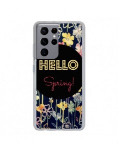Coque Samsung Galaxy S21 Ultra et S30 Ultra Hello Spring...
