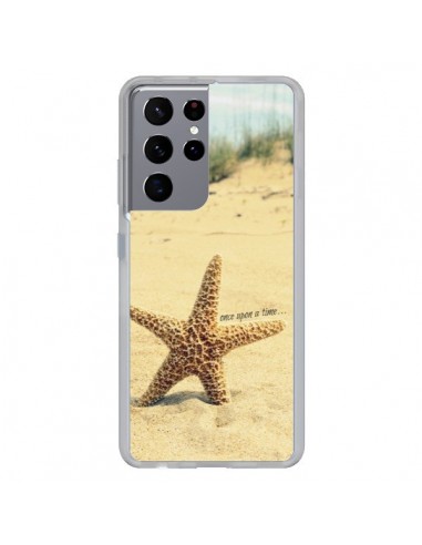 Coque Samsung Galaxy S21 Ultra et S30 Ultra Etoile de Mer Plage Beach Summer Ete - R Delean