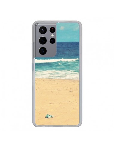 Coque Samsung Galaxy S21 Ultra et S30 Ultra Mer Ocean Sable Plage Paysage - R Delean