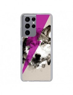 Coque Samsung Galaxy S21 Ultra et S30 Ultra Wolf Rocks -...