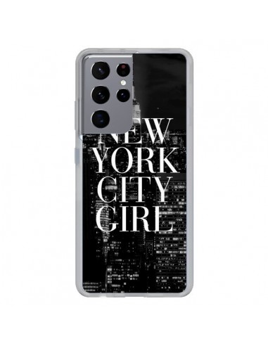 Coque Samsung Galaxy S21 Ultra et S30 Ultra New York City Girl - Rex Lambo
