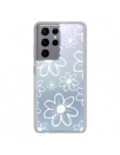 Coque Samsung Galaxy S21 Ultra et S30 Ultra Mandala Blanc...