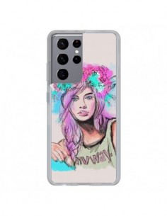 Coque Samsung Galaxy S21 Ultra et S30 Ultra Femme...