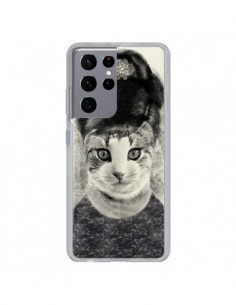 Coque Samsung Galaxy S21 Ultra et S30 Ultra Audrey Cat...