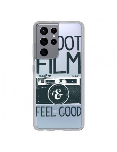 Coque Samsung Galaxy S21 Ultra et S30 Ultra Shoot Film and Feel Good Transparente - Victor Vercesi