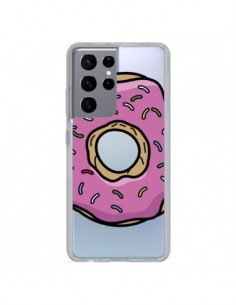 Coque Samsung Galaxy S21 Ultra et S30 Ultra Donuts Rose...