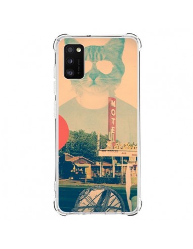 Coque Samsung Galaxy A41 Chat Fashion The Cat - Ali Gulec