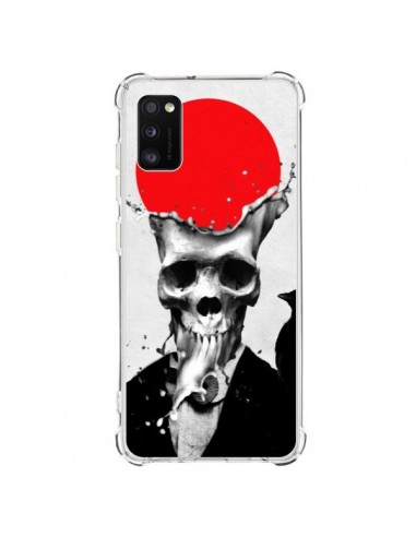 Coque Samsung Galaxy A41 Splash Skull Tête de Mort - Ali Gulec