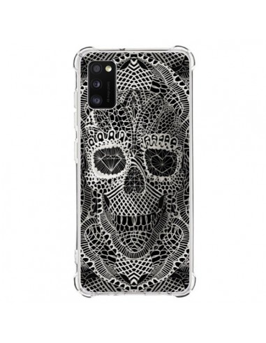 Coque Samsung Galaxy A41 Skull Lace Tête de Mort - Ali Gulec