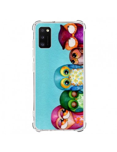 Coque Samsung Galaxy A41 Famille Chouettes - Annya Kai