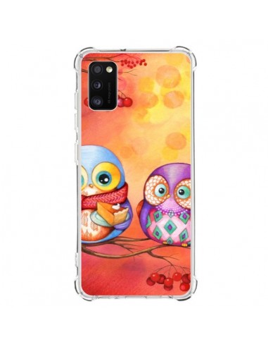 Coque Samsung Galaxy A41 Chouette Arbre - Annya Kai