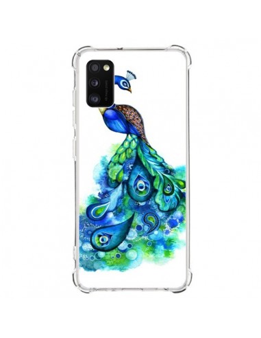 Coque Samsung Galaxy A41 Paon Multicolore - Annya Kai