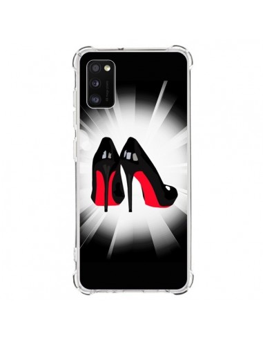 Coque Samsung Galaxy A41 Chaussures Semelles Rouges Red Soles Femme - Aurelie Scour