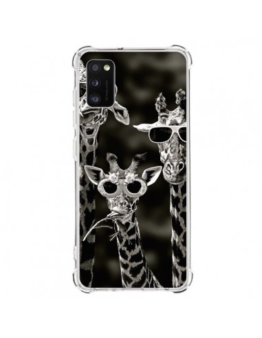 Coque Samsung Galaxy A41 Girafe Swag Lunettes Familiy Giraffe - Asano Yamazaki