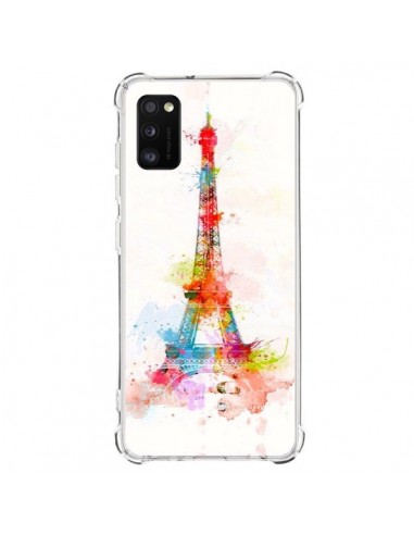 Coque Samsung Galaxy A41 Paris Tour Eiffel Muticolore - Asano Yamazaki