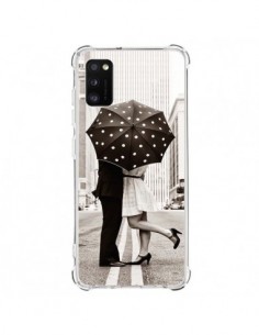 Coque Samsung Galaxy A41 Secret under Umbrella Amour...
