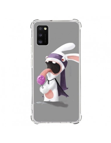 Coque Samsung Galaxy A41 Lapin Crétin Sucette - Bertrand Carriere