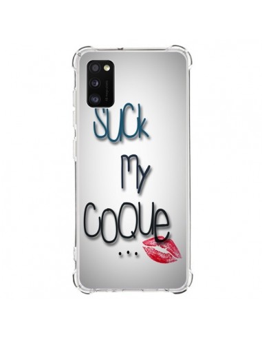 Coque Samsung Galaxy A41 Suck my Coque iPhone 6 et 6S Lips Bouche Lèvres - Bertrand Carriere