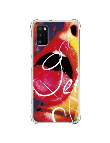 Coque Samsung Galaxy A41 Get Bouche Sexy - Brozart