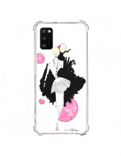 Coque Samsung Galaxy A41 Demoiselle Femme Fashion Mode...
