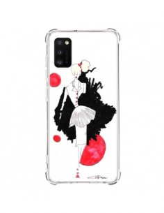 Coque Samsung Galaxy A41 Demoiselle Femme Fashion Mode...