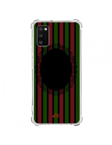 Coque Samsung Galaxy A41 Camée Squelette Rose - Enilec