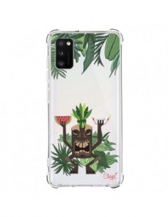 Coque Samsung Galaxy A41 Tiki Thailande Jungle Bois...