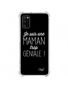 Coque Samsung Galaxy A41 Je suis une Maman trop Géniale -...