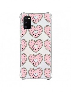 Coque Samsung Galaxy A41 Donuts Heart Coeur Rose Pink...