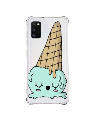 Coque Samsung Galaxy A41 Ice Cream Glace Summer Été Renverse Transparente - Claudia Ramos